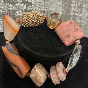 Elegant Multi-Stone Bracelet